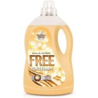 Free кондиціонер-пом'якшувач для білизни 4л GOLD HEART